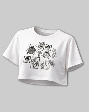 Crop hongosto frente Crop Top Hongosto