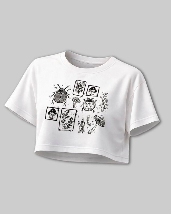 Crop hongosto frente Crop Top Hongosto