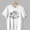 Camiseta H. BLANCA frente Camiseta Hongosto