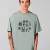Camiseta H. VERDE frente Camiseta Hongosto
