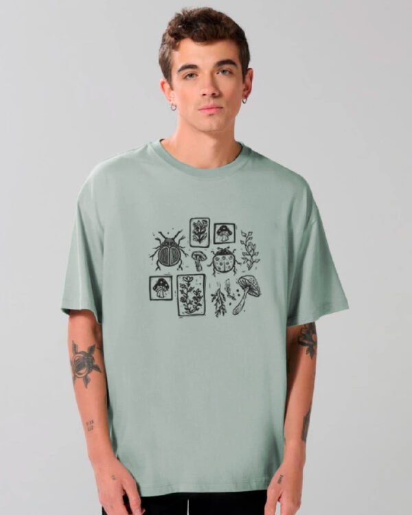 Camiseta H. VERDE frente Camiseta Hongosto
