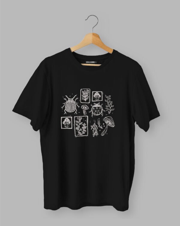 Camiseta H. negra frente Camiseta Hongosto